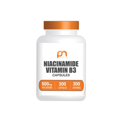 سلامت درخشان نیاسینامید ویتامین B3 500 میلی گرم کپسول 300 وعده برای سلامت و انرژی مطلوب کیفیت برتر از تولید مواد غذایی Prosafe هنگ کنگ