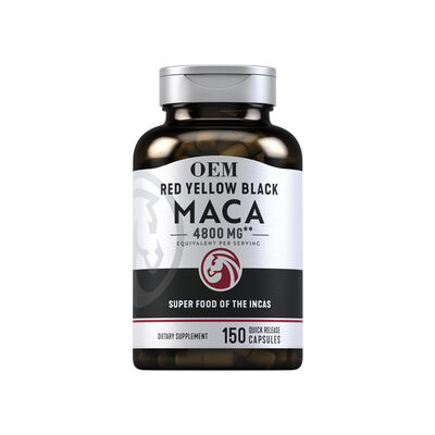 OEM Tri-Color Maca 4800mg – Inca's Superfood for Vitality