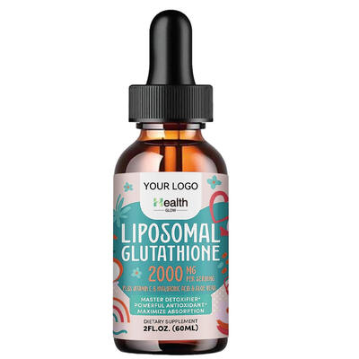 2000mg Liposomal Glutathione Supplement with GMP Certified Liposomal Technology for Detox Support